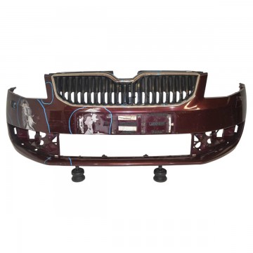 nárazník přední - ostřik ŠKODA Octavia III 5E0  5E0807221 - opravovaný, poškozený