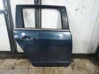 186. LEVÉ ZADNÍ DVEŘE PEUGEOT 5008, ZELENOMODRÉ, OD-09