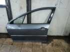 167. LEVÉ PŘEDNÍ DVEŘE PEUGEOT 407, ŠEDOMODRÉ OD-04