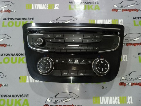OVLÁDÁNÍ TOPENÍ, KLIMATIZACE A RÁDIA PEUGEOT 508