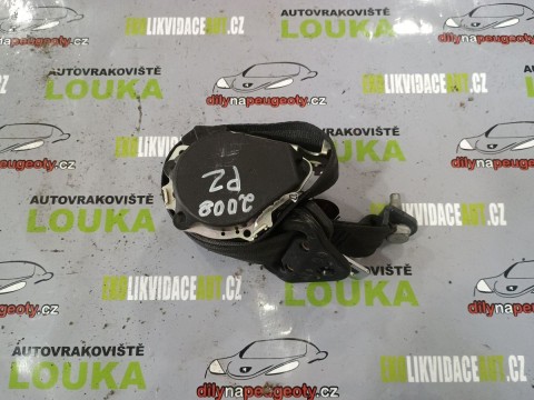 BEZPEČNOSTNÍ PÁS PEUGEOT 2008 PZ, 96781656XY