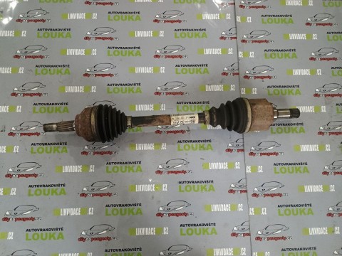 LEVÁ POLOOSA CITROEN C5 lll, RHH, 2,0 HDI, 120 KW