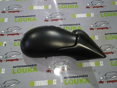 PRAVÉ EL. ZRCÁTKO, CITROEN XSARA PICASSO, OD-99, ČERNÉ