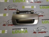 VNĚJŠÍ KLIKA PEUGEOT 406 LEVÁ ZADNÍ, ŠEDÁ