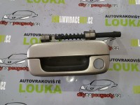 VNĚJŠÍ KLIKA PEUGEOT 406 LEVÁ PŘEDNÍ, ŠEDÁ