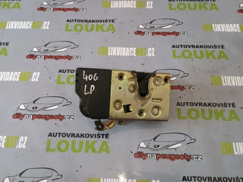 PEUGEOT 406 LEVÝ PŘEDNÍ ZÁMEK CENTRÁLU NOVÝ MODEL - CENTRÁLOVÝ ZÁMEK