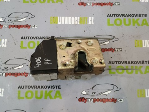 PEUGEOT 406 PRAVÝ PŘEDNÍ ZÁMEK CENTRÁLU NOVÝ MODEL - CENTRÁLOVÝ ZÁMEK