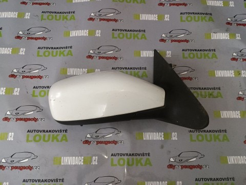 PRAVÉ EL. ZRCÁTKO, RENAULT LAGUNA ll, BÍLÉ, OD-01