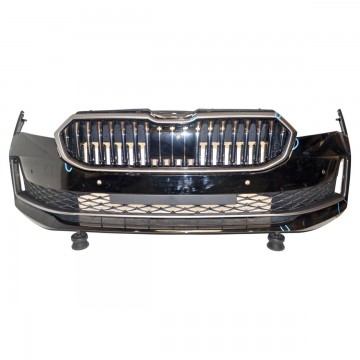 nárazník přední - PDC PA ŠKODA Superb IV 3P0  3P0807221 3P0807221A 3P0807221B - poškrábaný