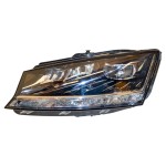 světlomet přední levý - holý LED ŠKODA Fabia III 6V0 lift  6V1941015F - poškrábaný, oprav.