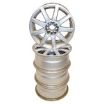 sada kol (ALU disků) 7,5Jx17H2 ET38 100-112 - všechna kola poškozená