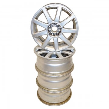 sada kol (ALU disků) 7,5Jx17H2 ET38 100-112 - všechna kola poškozená
